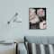 Stupell Industries Clustered Pink & White Florals Wall Art in Black Frame